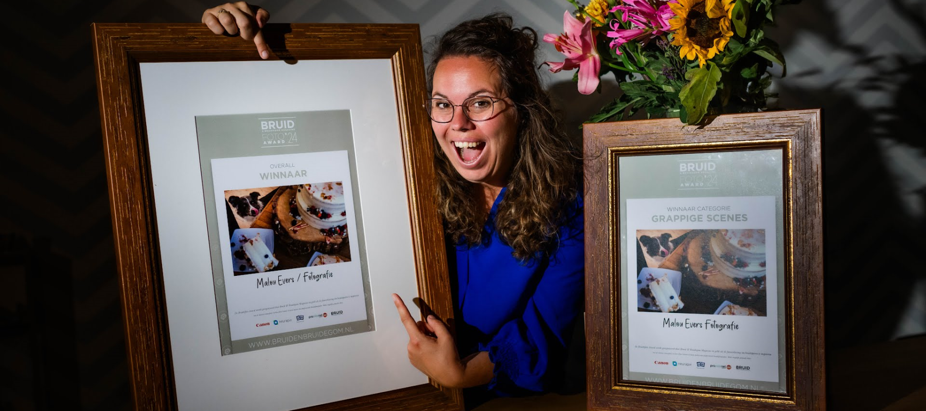 Bruidsfoto Award 2024: Malou Evers Fotografie gewinnt Overall Award